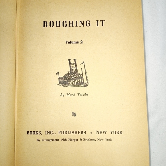 𝅺vintage/antique mark Twain books set of 4 books. - Picture 9 of 10